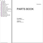 Komatsu PC45MR-3 Part Book FENC0025-04
