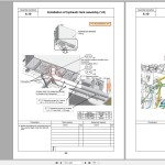 Komatsu PC Series Mining Excavator PDF 2024 Operation and Maintenance Manual, Field Assembly Instruction