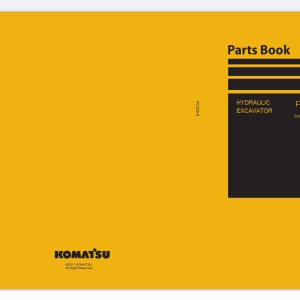 Komatsu PC300-8 Parts Catalog PDF FRU01263-00 2011 EN
