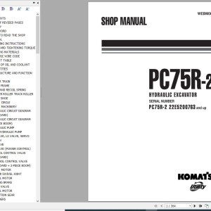 Komatsu PC75R-2 (ITA) Shop Manual PDF WEBM001501