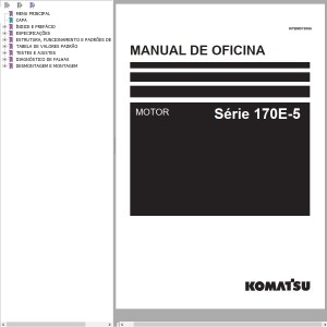 Komatsu 170E-5 Series Shop Manual KPBM019006