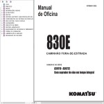 Komatsu 830E Shop Manual KPBM0013502