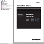 Komatsu HD465-7E0 HD605-7E0 Shop Manual KPBM108118