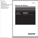 Komatsu HD785-7 Shop Manual KPBM127413
