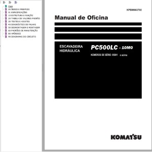 Komatsu PC500LC-10M0 Shop Manual KPBM663702