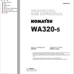 Komatsu WA320-5 Shop Manual KPBM034607