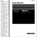 Komatsu HM400-5 Shop Manual SEN06519-21