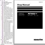 Komatsu PC700LC-11 Shop Manual SEN06700-07