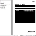 Komatsu 125E-5 Shop Manual GSN00177-09