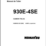 Komatsu 930E-4SE Shop Manual CSBM020000