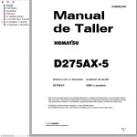 Komatsu D275AX-5 Shop Manual GSBM025506