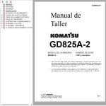 Komatsu GD825A-2 Shop Manual GSBM002304