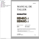 Komatsu HD465-7 HD605-7 Shop Manual GSBM027608