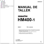Komatsu HM400-1 Shop Manual GSBM023010