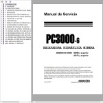 Komatsu PC3000-6 Service Manual