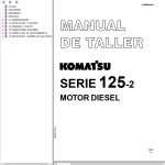 Komatsu Series 125-2 Shop Manual GSBD006403