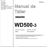 Komatsu WD500-3 Shop Manual GSBMW00300