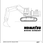 Komatsu 95H 86026 Spare Parts Catalog