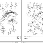 Komatsu 95H 86051 Spare Parts Catalog