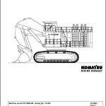 Komatsu PC8000-6E 12093 Spare Parts Catalog