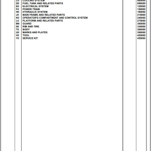 Komatsu HM350-1L A10001 Up Spare Parts Catalog