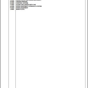 Komatsu PC14R-2 F00003 Up Spare Parts Catalog