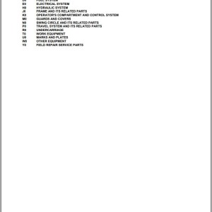 Komatsu PC200-8M0 PC200LC-8M0 B50001 And Up Spare Parts Catalog