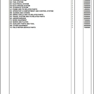 Komatsu PC240NLC-11E0 K75001 Up Spare Parts Catalog