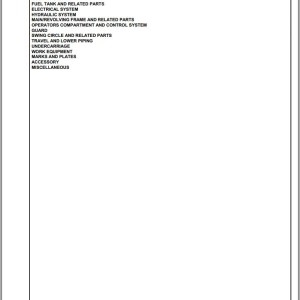 Komatsu PC300LL-7L A85001 Up Spare Parts Catalog