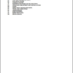 Komatsu PC350F-8M0 B10001 Up Spare Parts Catalog