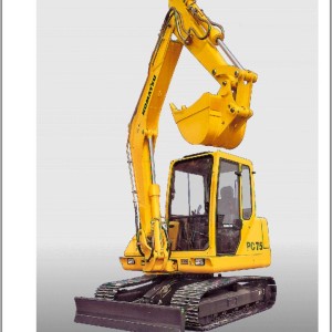 Komatsu PC75-1 5000001 Up Spare Parts Catalog