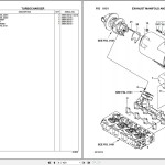 Komatsu SK1020-5 turbo USA 37CTF00003 And Up Spare Parst Catalog