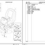 Komatsu SK1020-5 USA 37CF00004 Up Spare Parst Catalog