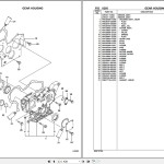 Komatsu SK815-5 turbo USA 37BTF00224 Up Spare Parst Catalog