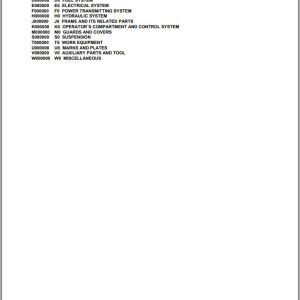 Komatsu WA100M-8 H11051 Up Spare Parts Catalog