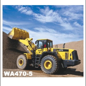 Komatsu WA470-5 WA470-5H50051 Up Spare Parts Catalog