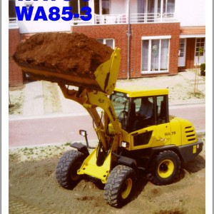 Komatsu WA75-3 WA85-3 HA950051 HA950856 Spare Parts Catalog