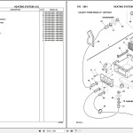 Komatsu WB140-2 140F10001 Up Spare Parts Catalog