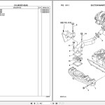 Komatsu WB97R-2 97F20172 Up Spare Parts Catalog