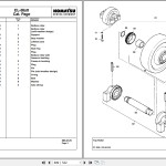 Komatsu PC3000-1 06209 Spare Parts Catalog