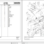 Komatsu PC3000-1E 06251 Spare Parts Catalog