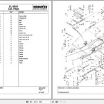 Komatsu PC3000-6 06257 Spare Parts Catalog
