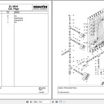 Komatsu PC3000-6 46192 Spare Parts Catalog
