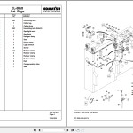 Komatsu PC3000-6 46214 Spare Parts Catalog