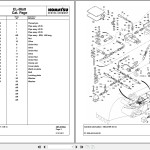 Komatsu PC3000-6E 06291 Spare Parts Catalog
