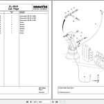 Komatsu PC3000-6E 06319 Spare Parts Catalog