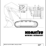 Komatsu PC4000-6 08220 Spare Parts Catalog