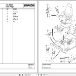Komatsu PC4000-6E 08215 Spare Parts Catalog