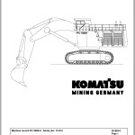 Komatsu PC5500-6 15014 Spare Parts Catalog
