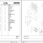 Komatsu PC5500-6 15021 Spare Parts Catalog